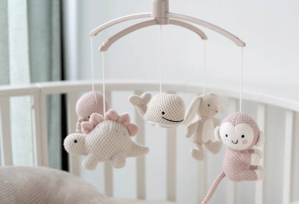 Musical mobile Animals